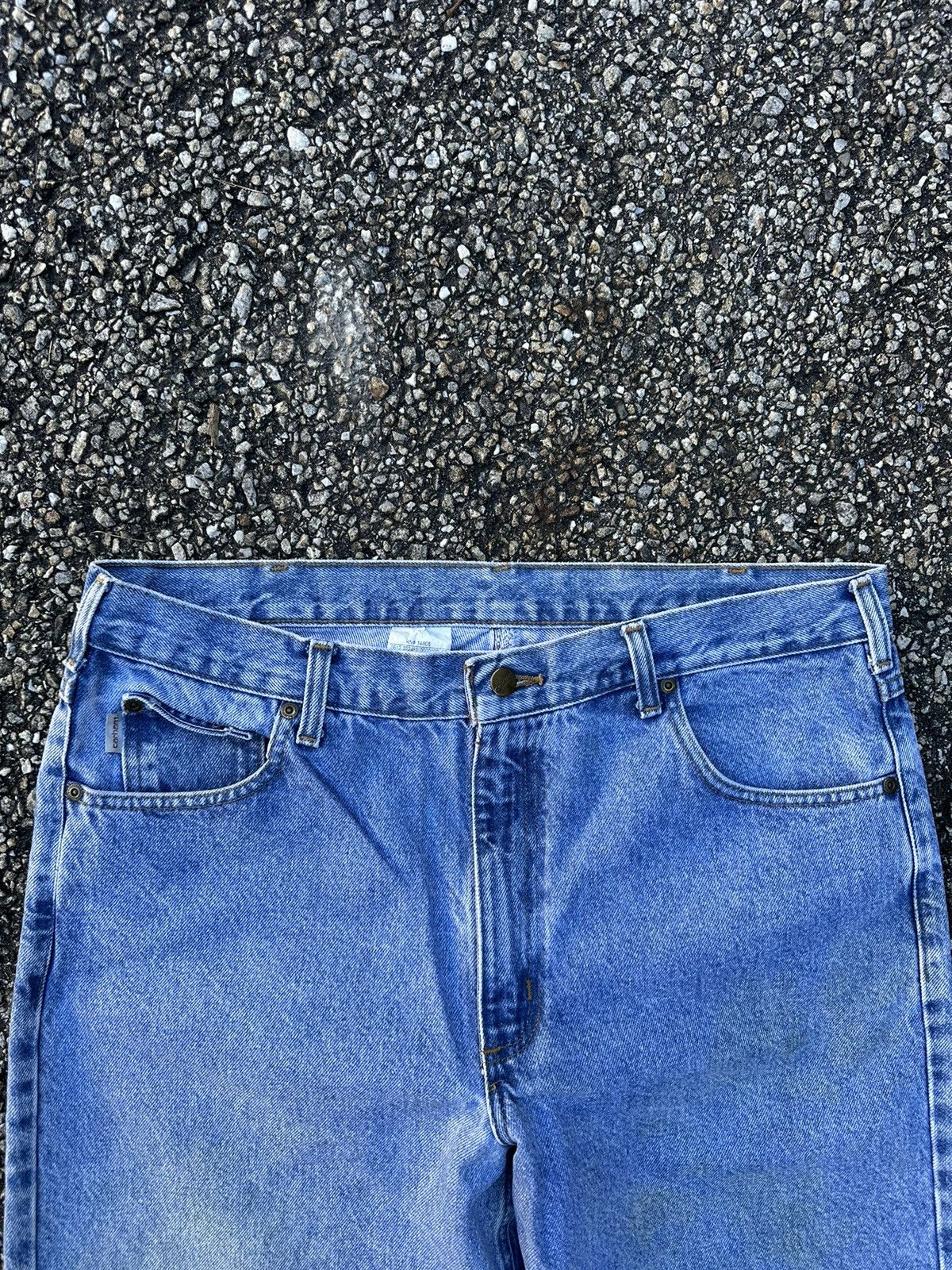 Carhartt × Japanese Brand × Vintage Vintage Men’s Blue Jeans Pants Carhartt Size US 38 / EU 54 - 12 Thumbnail