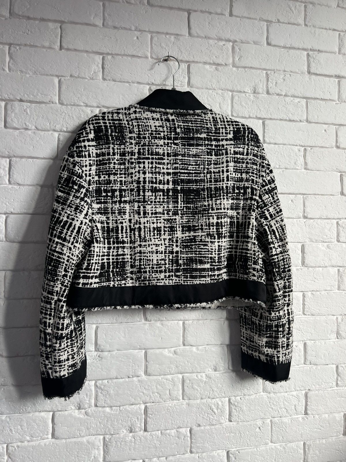 Prada Prada tweed cropped jacket Size S / US 4 / IT 40 - 5 Thumbnail