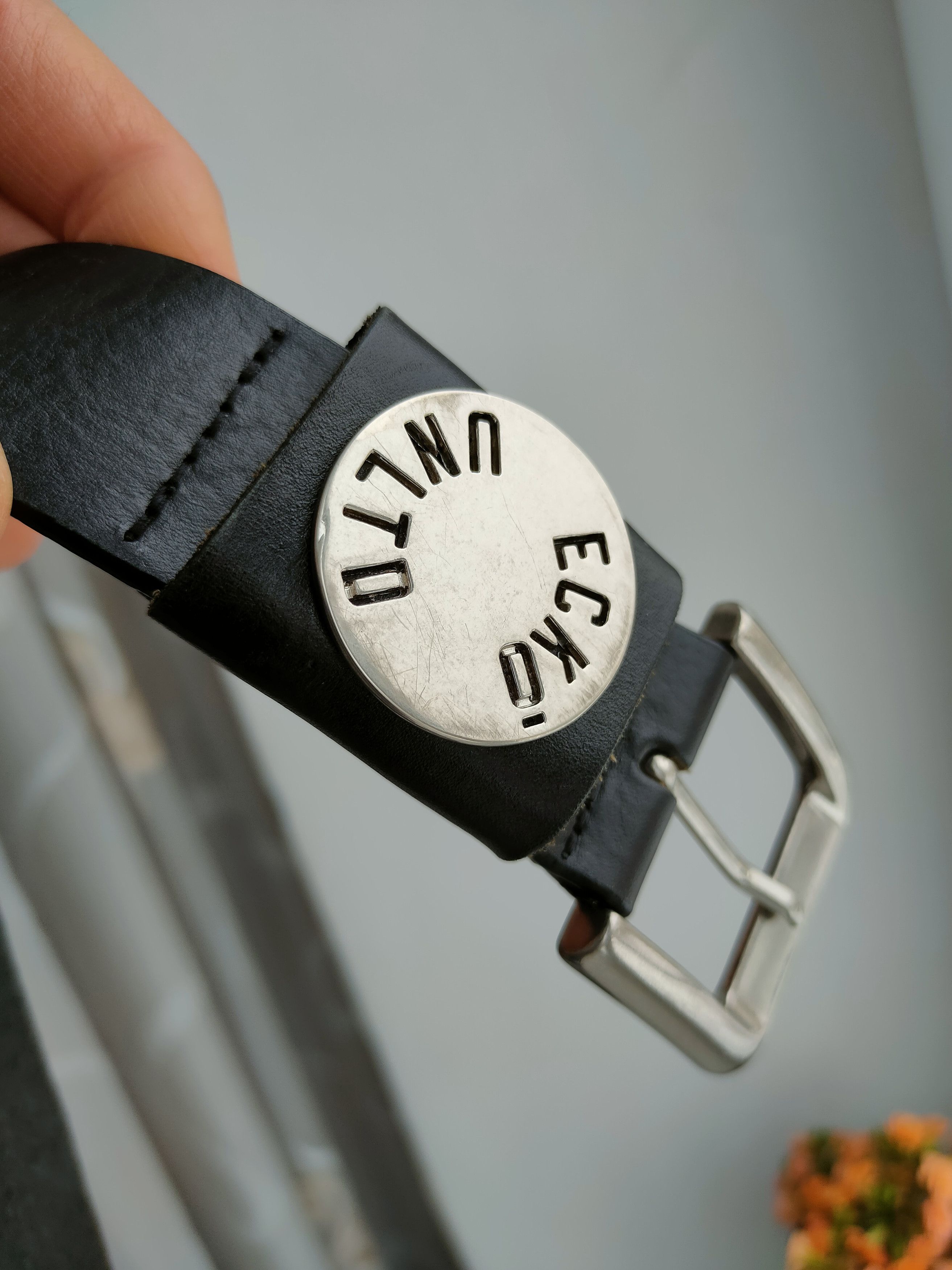 Ecko Unltd. Vintage Y2K Ecko Unltd Leather Belt Rap Hip Hop Drill Size ONE SIZE - 9 Thumbnail