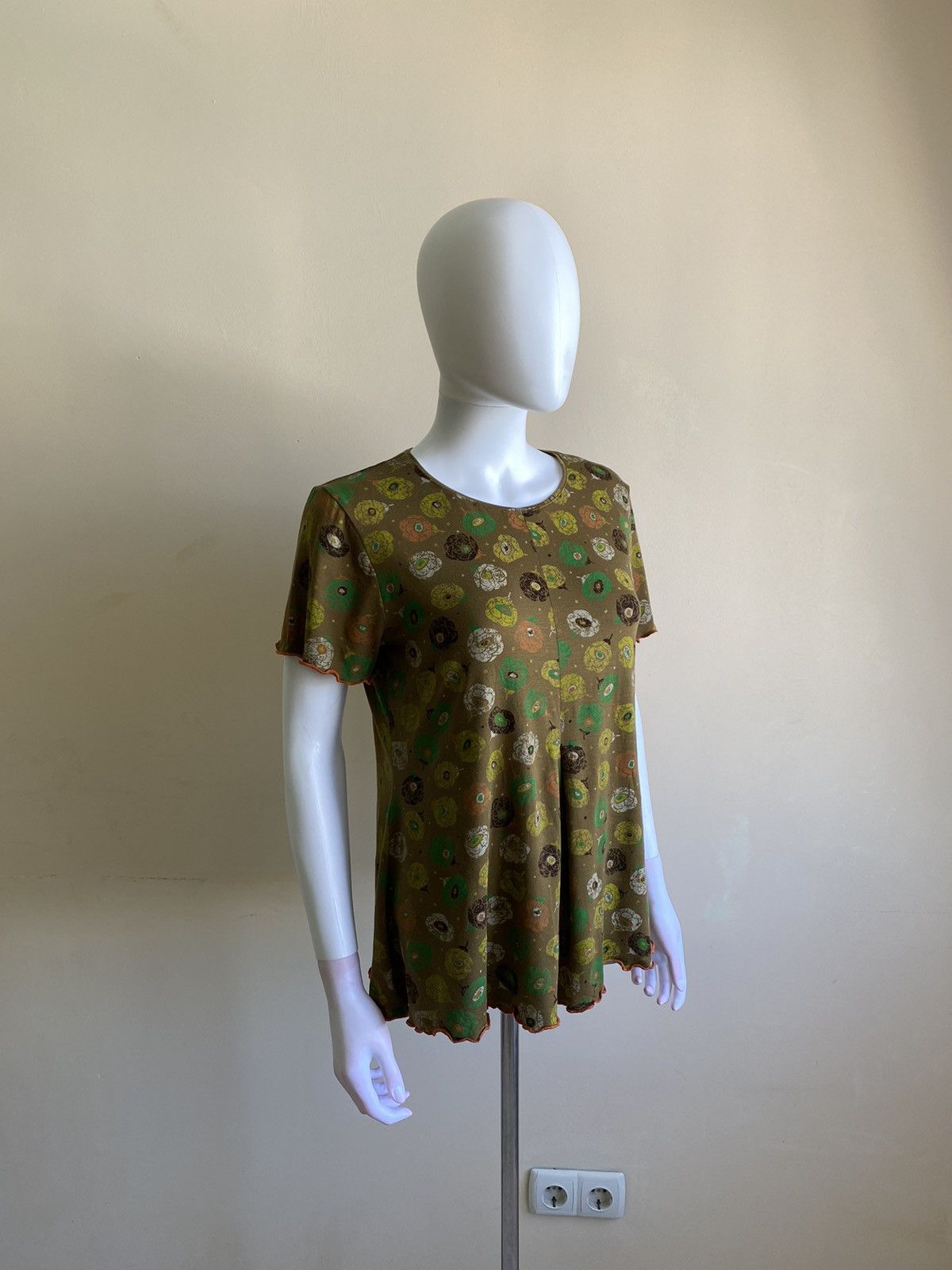 Gudrun Sjoden Gudrun Sjoden Womens Multicolor Floral Top Size M Size M / US 6-8 / IT 42-44 - 1 Thumbnail