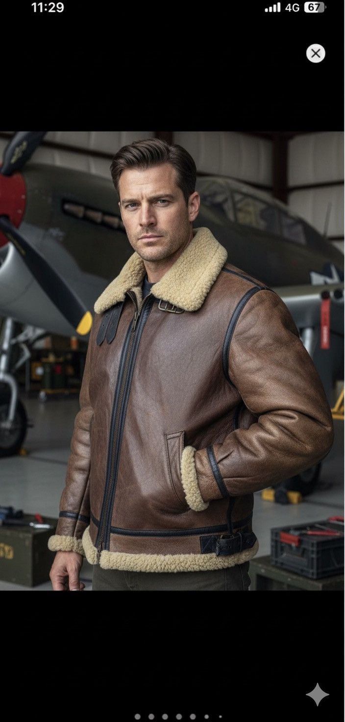 Buzz Rickson's Vintage us air force b3 leather jacket Size US M / EU 48-50 / 2 - 1 Thumbnail