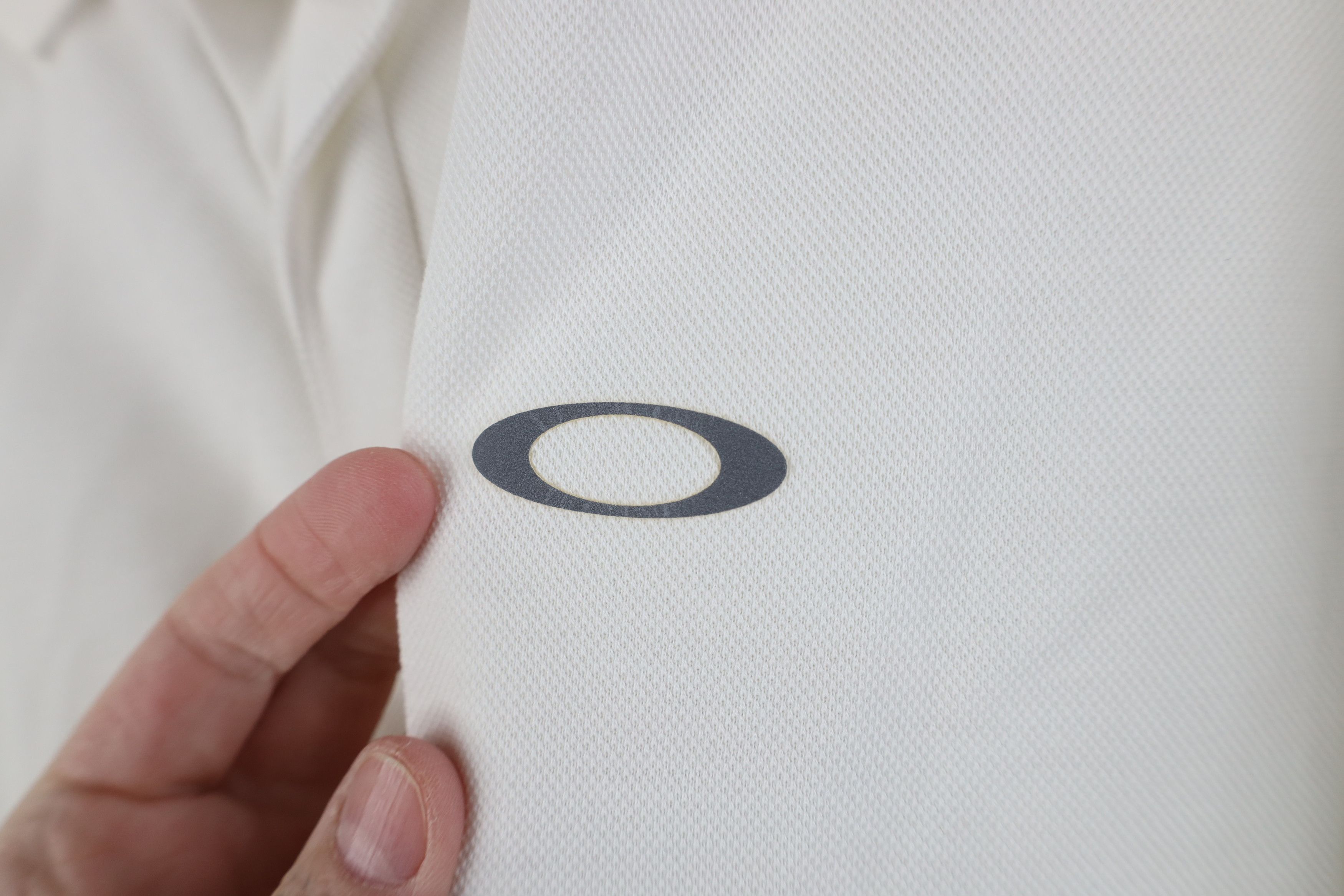 Oakley Vintage Y2K Oakley O Logo Knit Collared Polo Shirt White Size US XXL / EU 58 / 5 - 4 Thumbnail