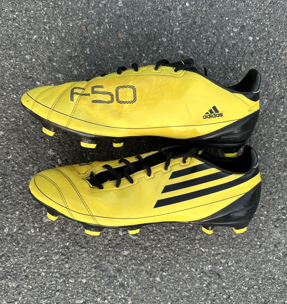 Adidas × Vintage 2010 Adidas F50 F10 Adizero TRX FG Football Soccer Boots 11 Size US 11 / EU 44 - 3 Thumbnail