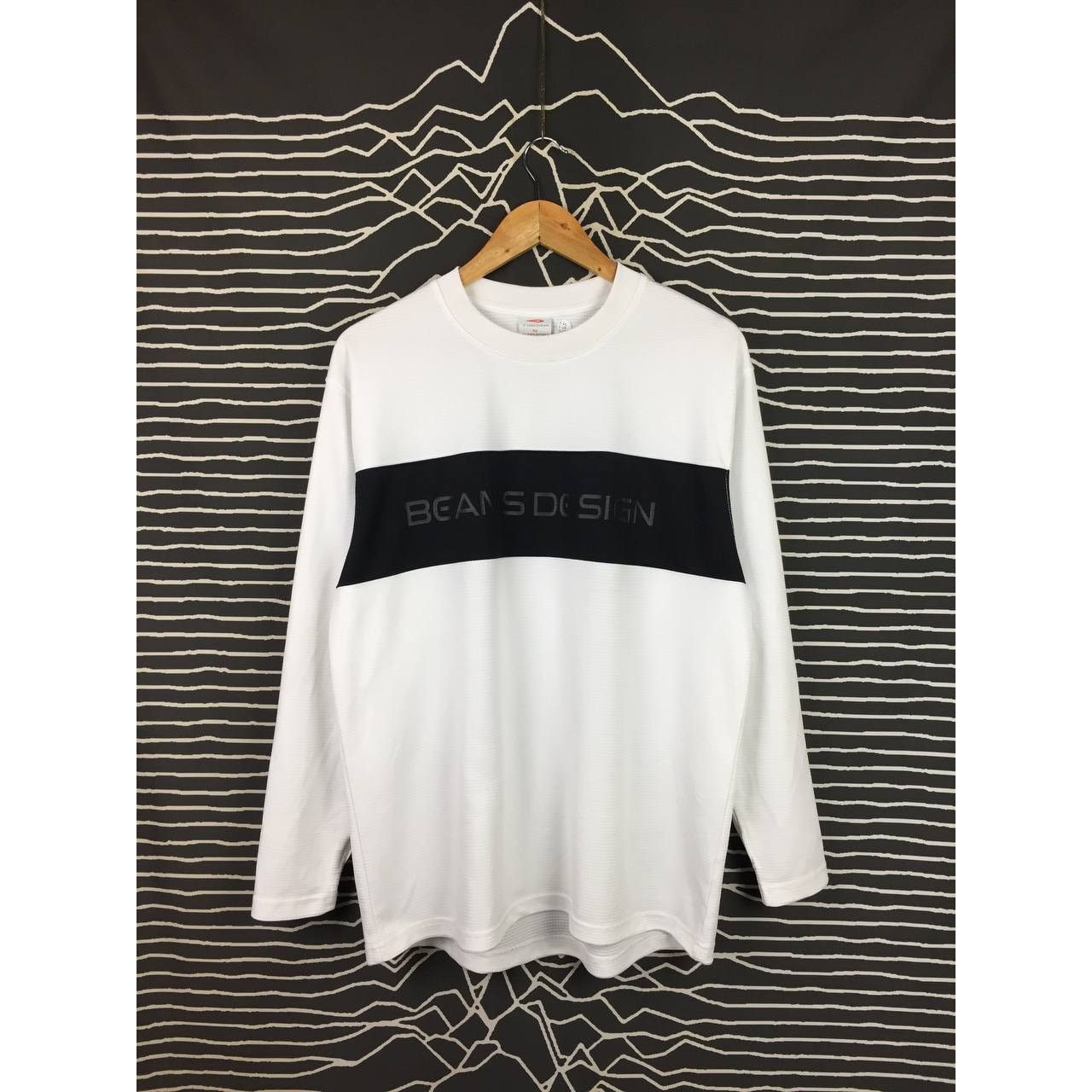 Beams Plus × Japanese Brand Tigora By Beams Design Spell Out Logo Long Sleeve Tee Size US M / EU 48-50 / 2 - 2 Thumbnail