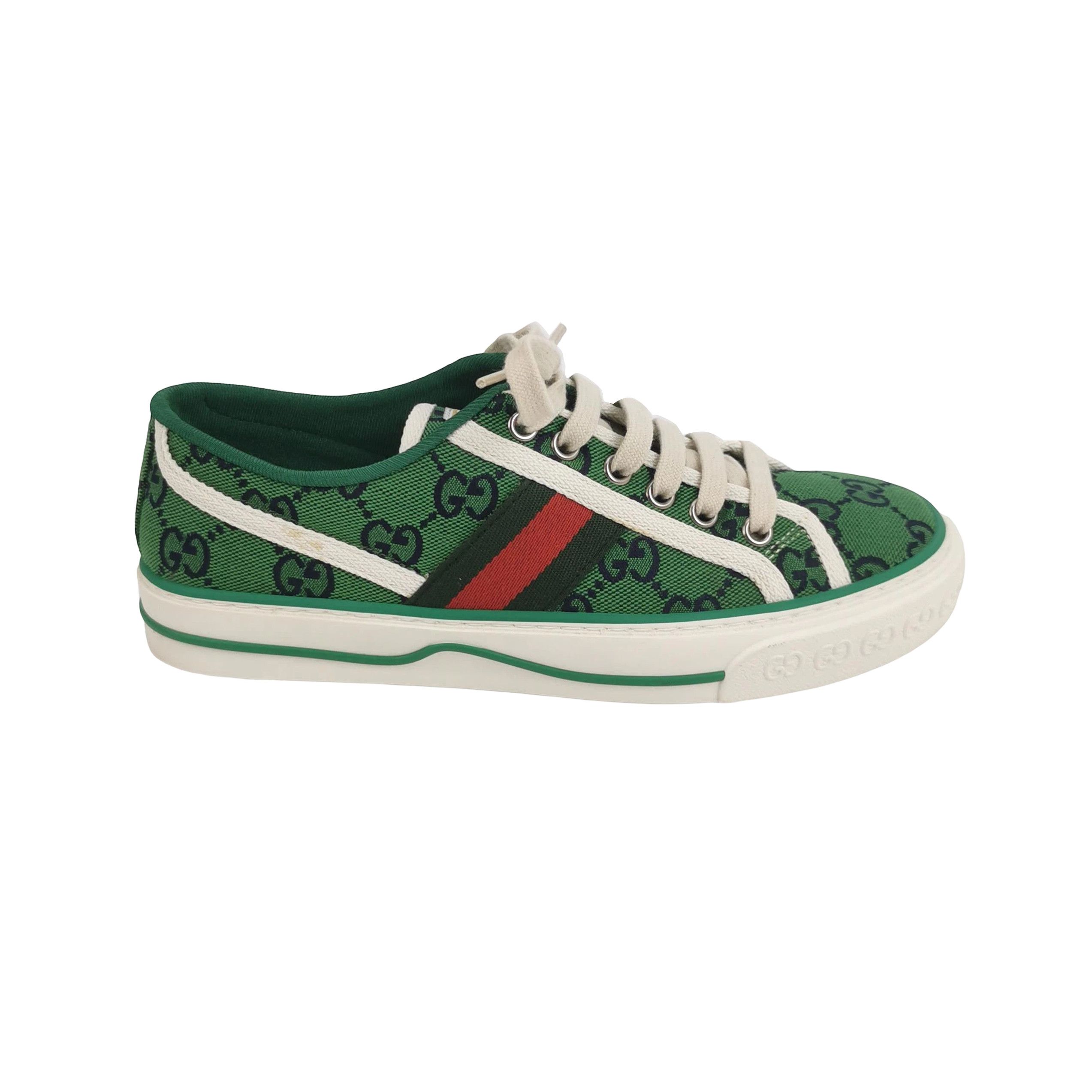 Gucci Gucci Women 6-5 Lowtop Sneakers Size US 6.5 / IT 36.5 - 1 Thumbnail