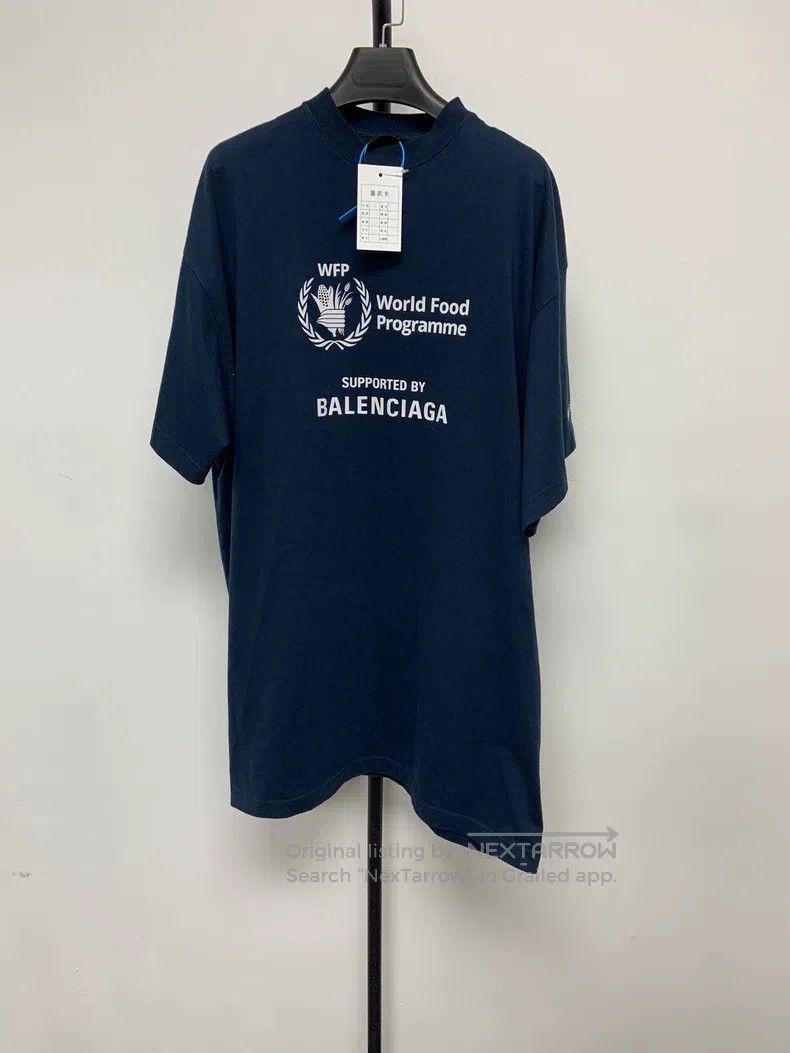 Balenciaga Balenciaga Alphabet Print Round Neck Pullover Fitted Short Size US M / EU 48-50 / 2 - 1 Thumbnail