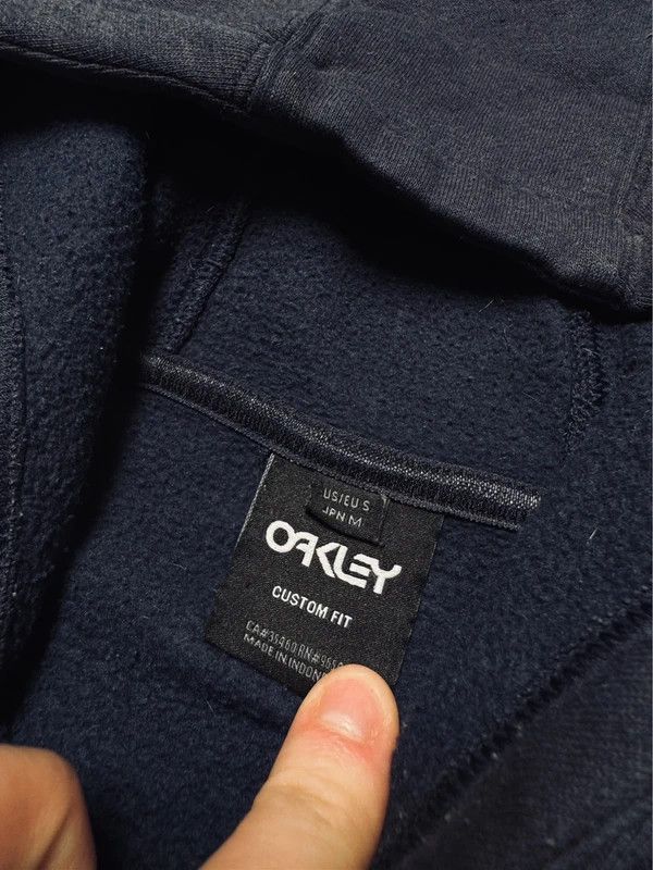Oakley Vintage Oakley Logo Navy Blue Hoodie S Size US S / EU 44-46 / 1 - 4 Thumbnail