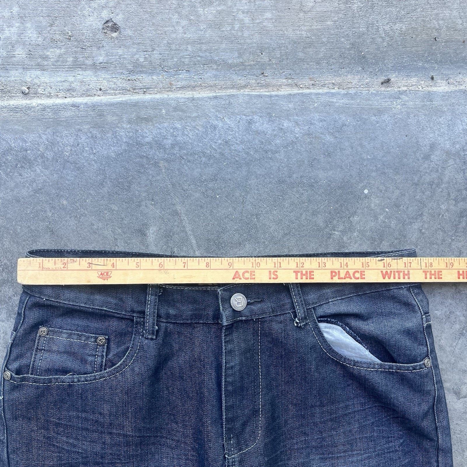 SCOOP 2000’s Scoop New York Black Jeans Mens 34 X 30 Y2K Grunge Hi Size US 34 / EU 50 - 6 Thumbnail