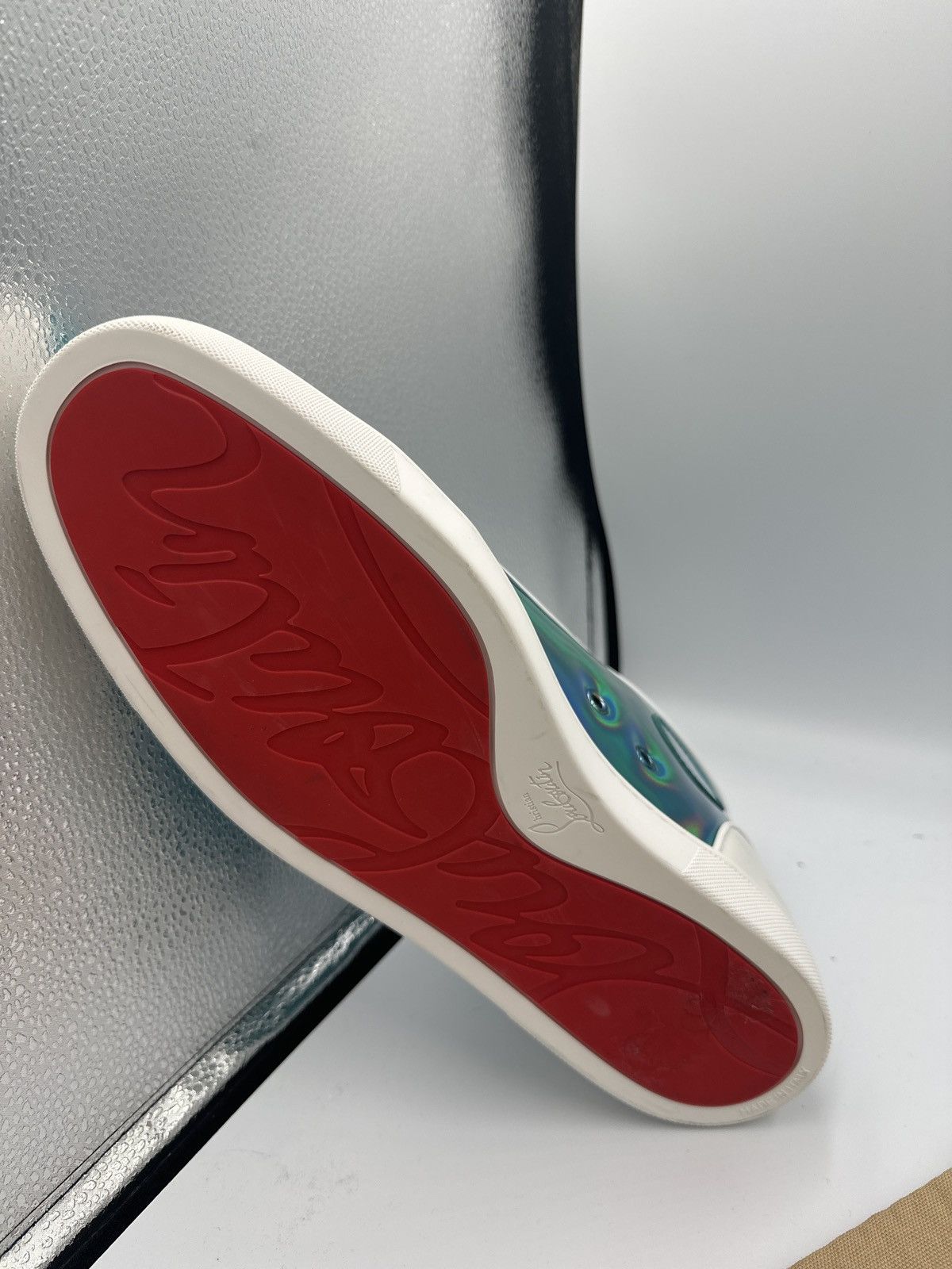 Christian Louboutin Christian Louboutin High Top Sneakers Size US 13 / EU 46 - 15 Thumbnail