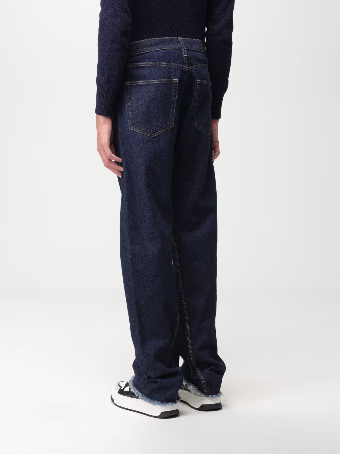 Lanvin o1y0125 Jeans Pant in Blue Size US 31 - 2 Thumbnail