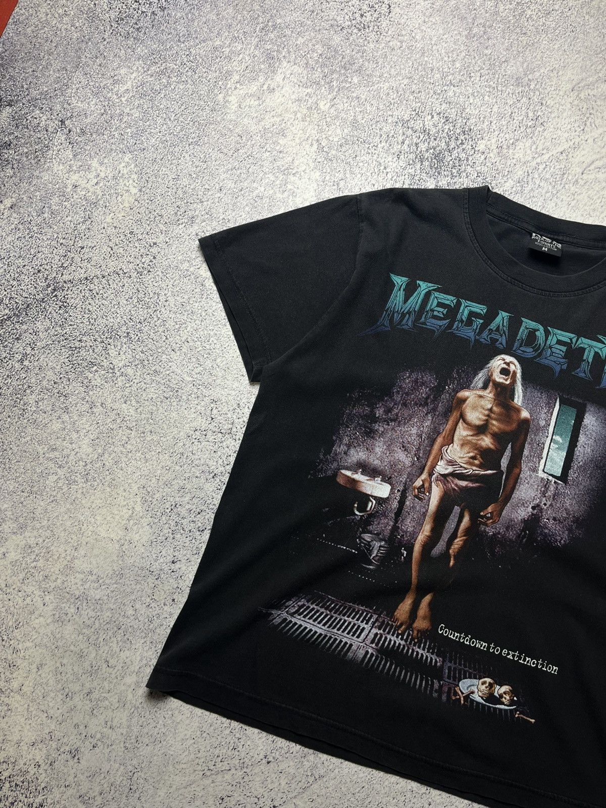 Band Tees Vintage Megadeth T-Shirt Single Stitch Reprint Moder Y2K Size US M / EU 48-50 / 2 - 6 Thumbnail