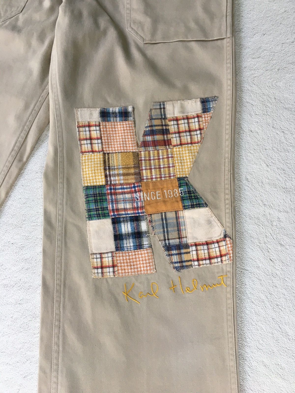 Karl Helmut Pink House Carpenter Pants