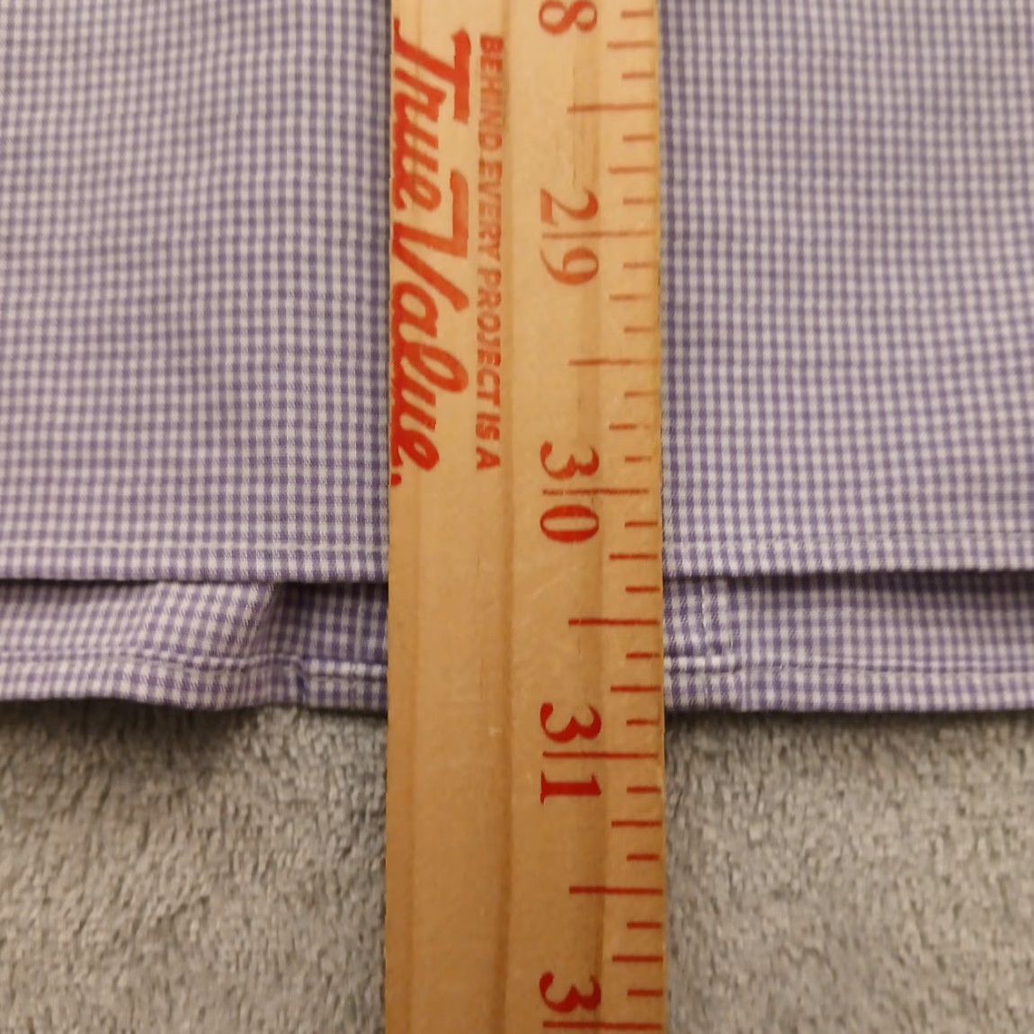 J.Crew J.Crew Thompson Shirt Mens Large Purple Micro Check Long Sleeve Button Up Size US L / EU 52-54 / 3 - 6 Thumbnail