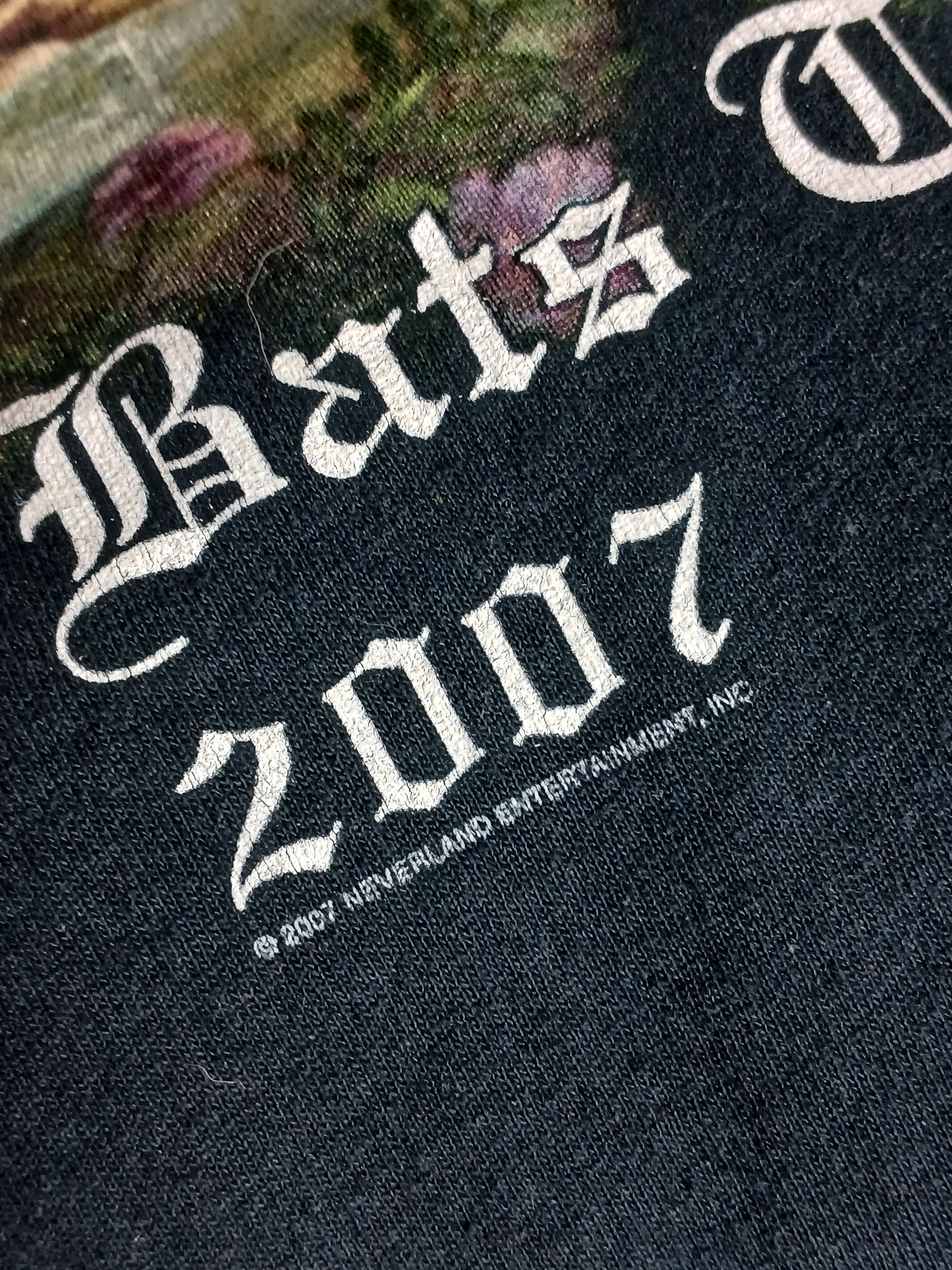 Band Tees × Vintage Vintage Meat Loaf Three Bats Tour 2007 T-Shirt Size US XL / EU 56 / 4 - 5 Thumbnail