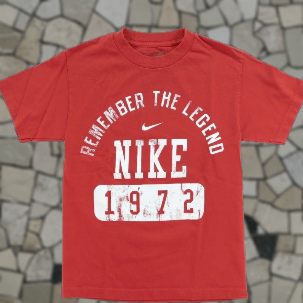 Nike Nike Remember the Legend Solid T-Shirt Red Men's S Size US S / EU 44-46 / 1 - 1 Thumbnail