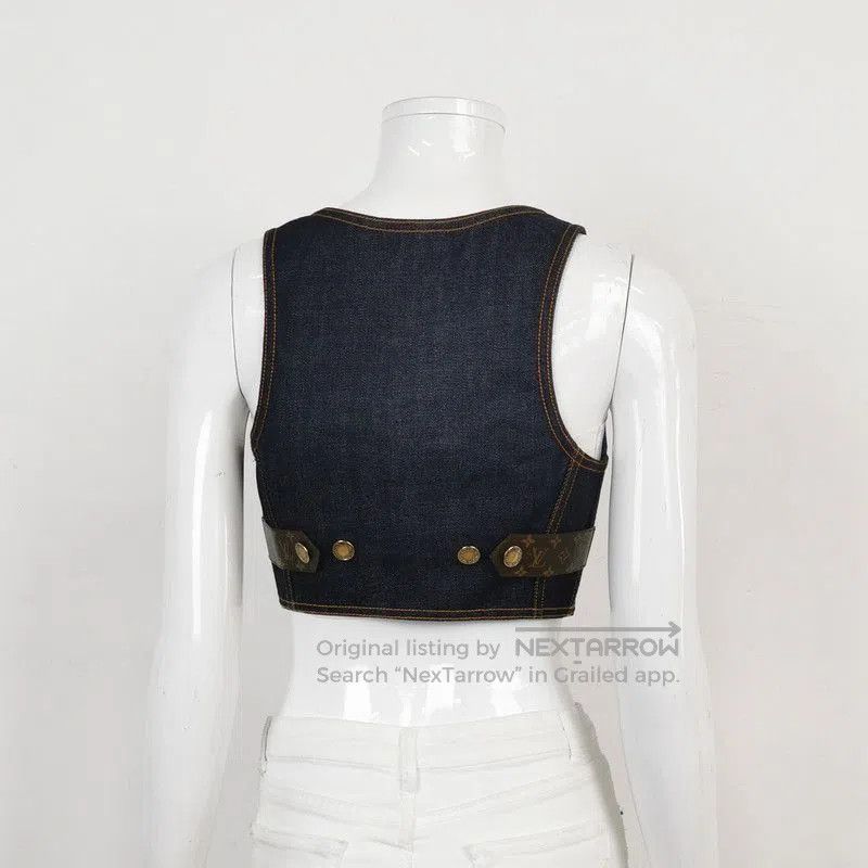 Louis Vuitton Louis Vuitton Denim Button-Down Vest for Summer. Size US S / EU 44-46 / 1 - 2 Thumbnail