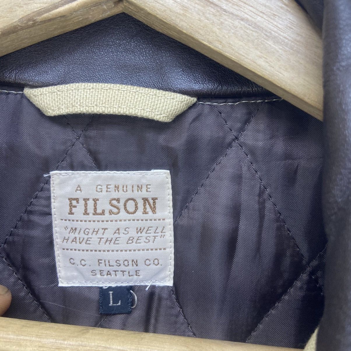 Filson Vintage Filson Leather Collar Detroit Jacket Size US M / EU 48-50 / 2 - 19 Thumbnail