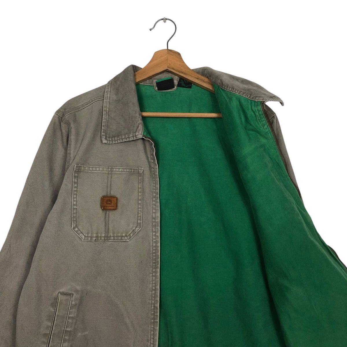 Vintage 🔥VINTAGE DETROIT DUCK CANVAS CHORE WORK JACKET JOHN DEERE Size US L / EU 52-54 / 3 - 14 Thumbnail