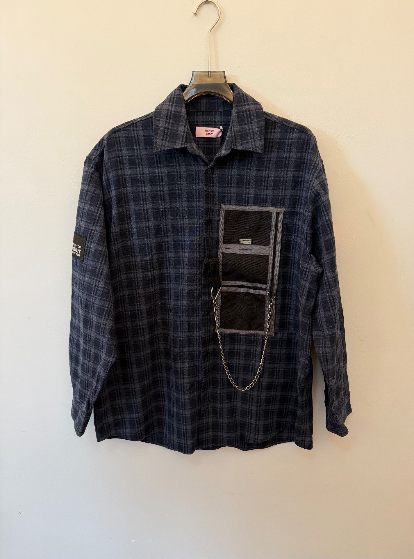 Martine Rose Martine Rose Plaid Pink Shirt XS Men Size US XS / EU 42 / 0 - 1 Thumbnail