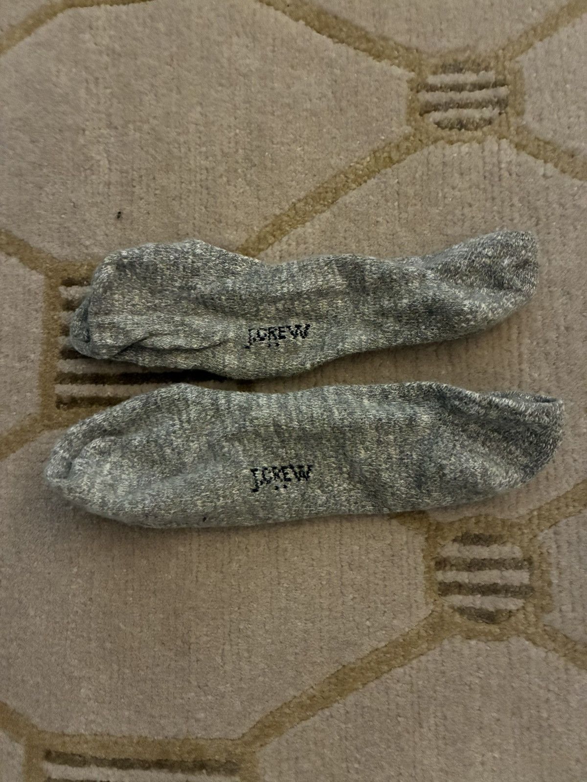 J.Crew J. Crew Loafer Socks Grey Marl Size ONE SIZE - 1 Thumbnail