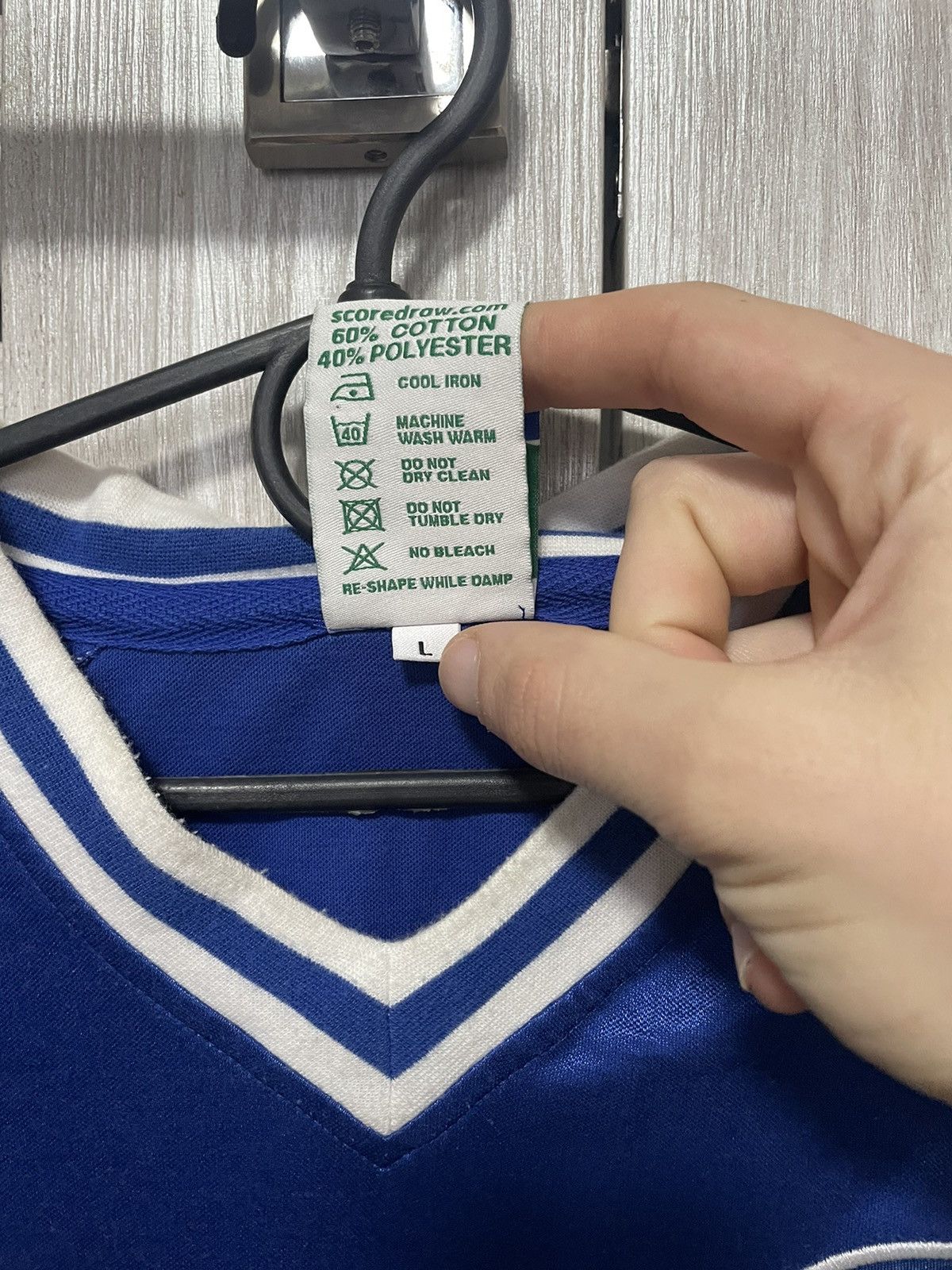 Umbro × Vintage Everton 1982 1984 Nafnia Score Draw Jersey Vintage Size US L / EU 52-54 / 3 - 9 Thumbnail