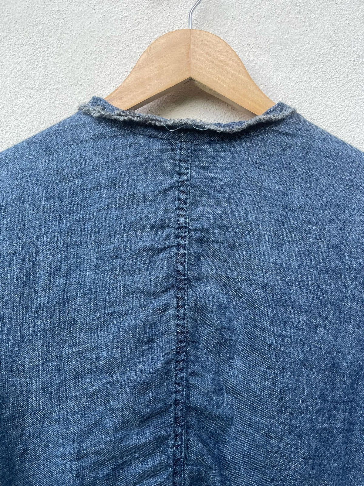 If Six Was Nine × Japanese Brand × Pas de Calais Pas De Calais Denim Jacket Size US L / EU 52-54 / 3 - 16 Thumbnail