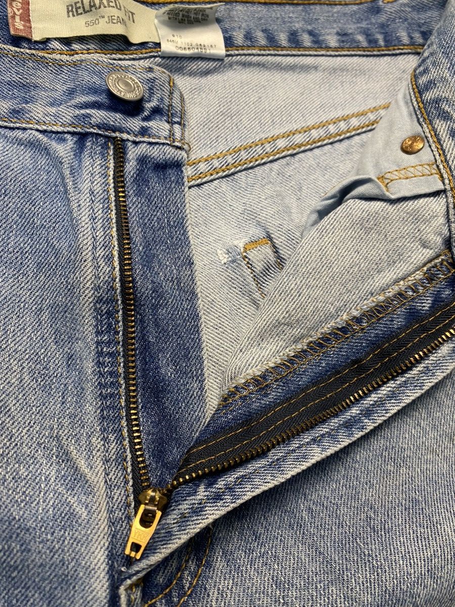 Levi's Vintage Levi’s 550 Relaxed Fit Blue Denim Pants single r Size US 34 / EU 50 - 11 Thumbnail