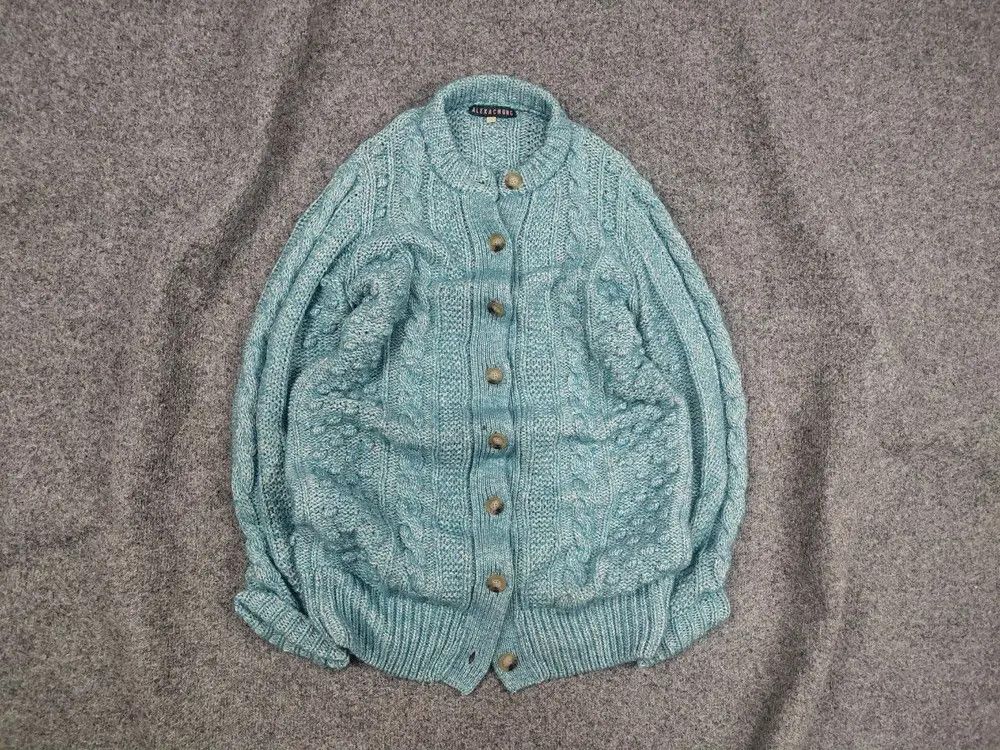 Alexa Chung Alexa Chung Design Knit Button Long Cardigan Wool Blend Size S / US 4 / IT 40 - 1 Thumbnail