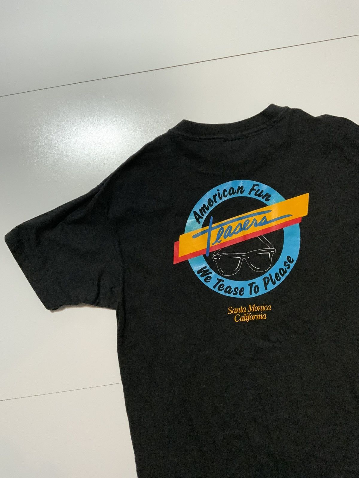 Vintage VTG 90s Teasers Santa Monica Bar Single Stitch T-Shirt Size US XL / EU 56 / 4 - 6 Thumbnail