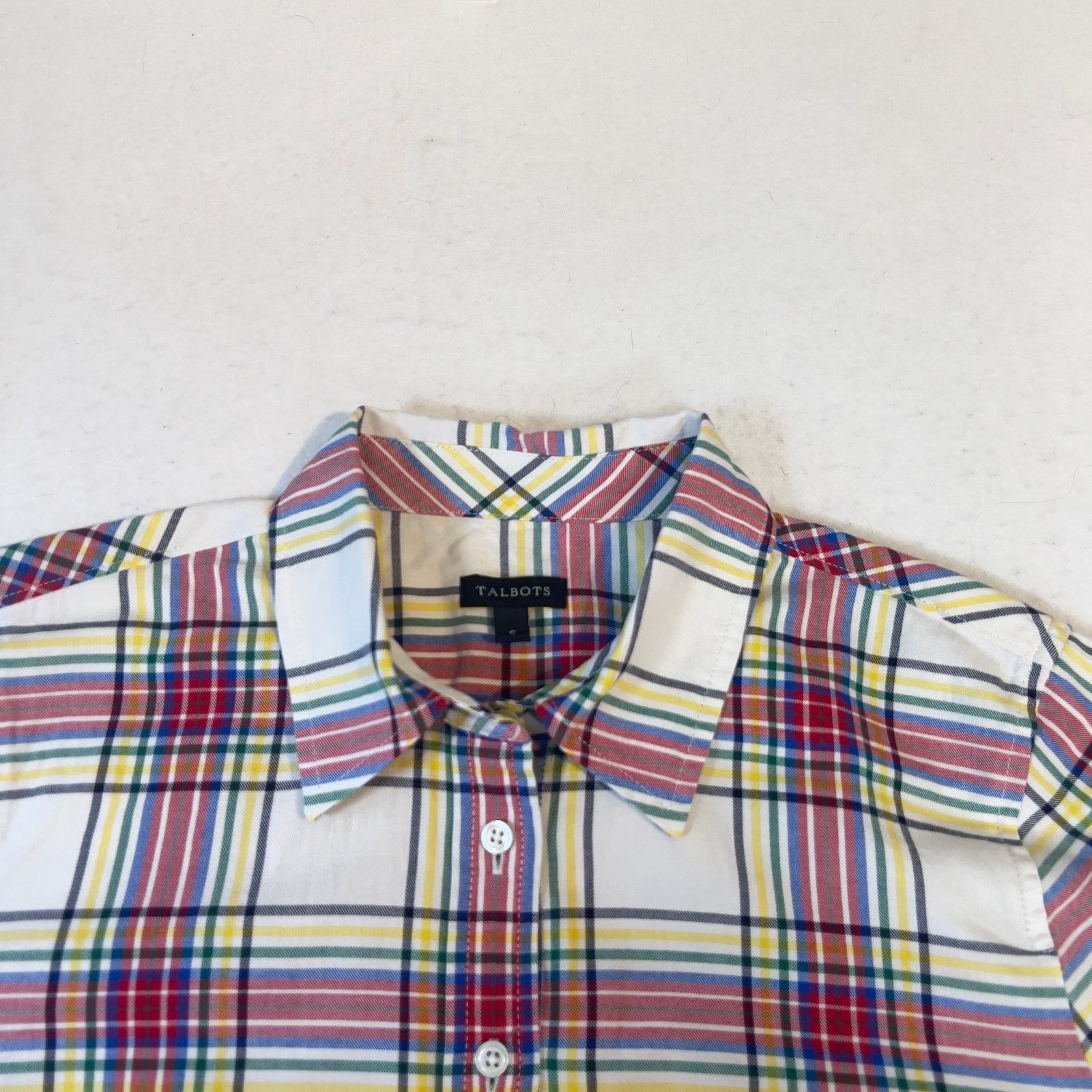 Other Talbots Button Shirt Woman's Small Long Sleeve All Cotton Size S / US 4 / IT 40 - 3 Thumbnail
