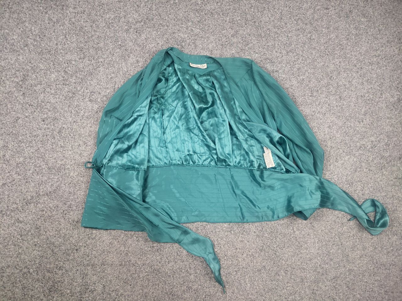 Dior Rare Vintage Christian Dior tricots et coordonnées silk suit Size L / US 10 / IT 46 - 12 Thumbnail