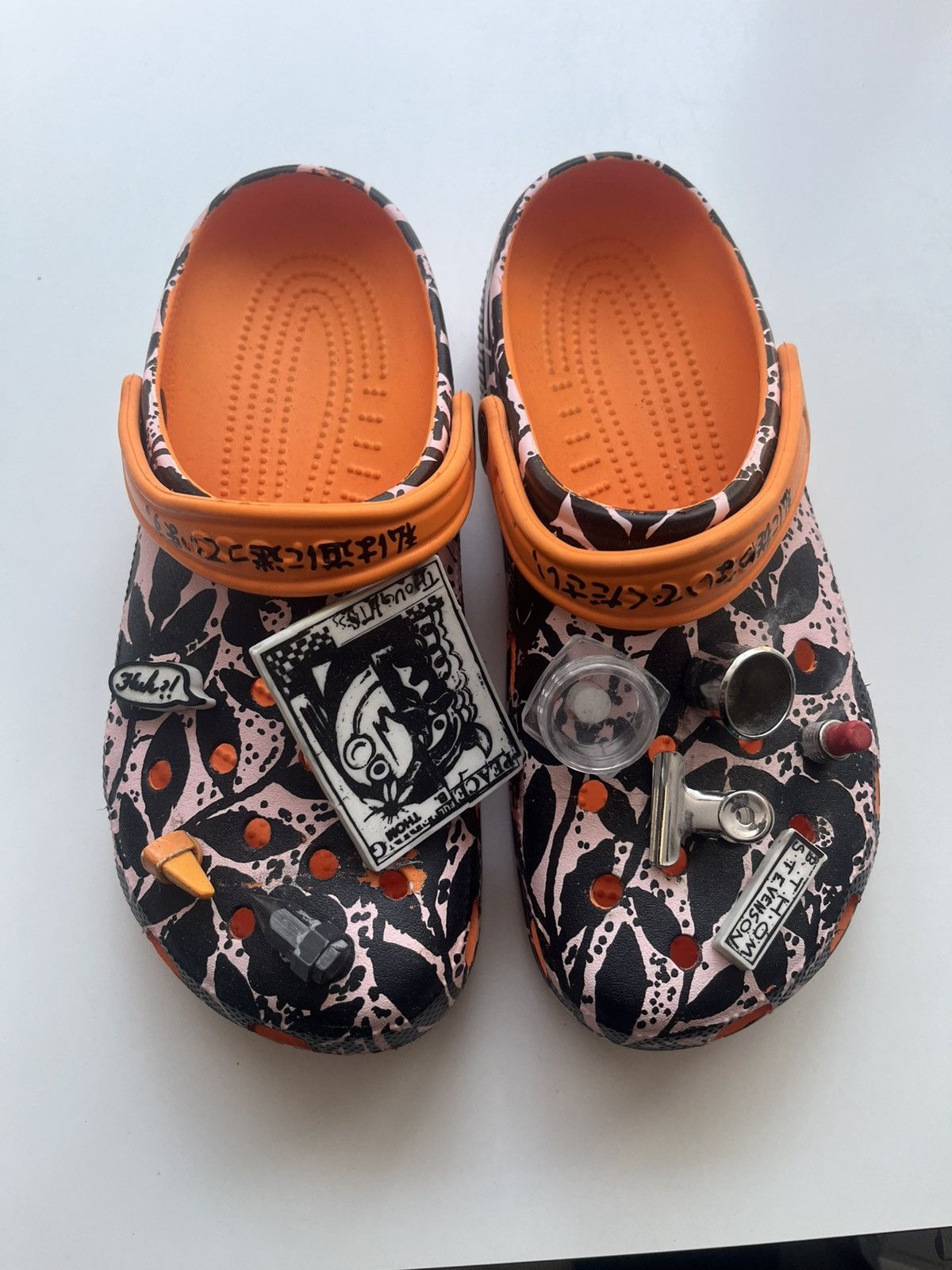 Crocs Crocs Stance x B. Thom Stevenson Classic ClogsMen 9/Women11 Size US 9 / EU 42 - 1 Thumbnail