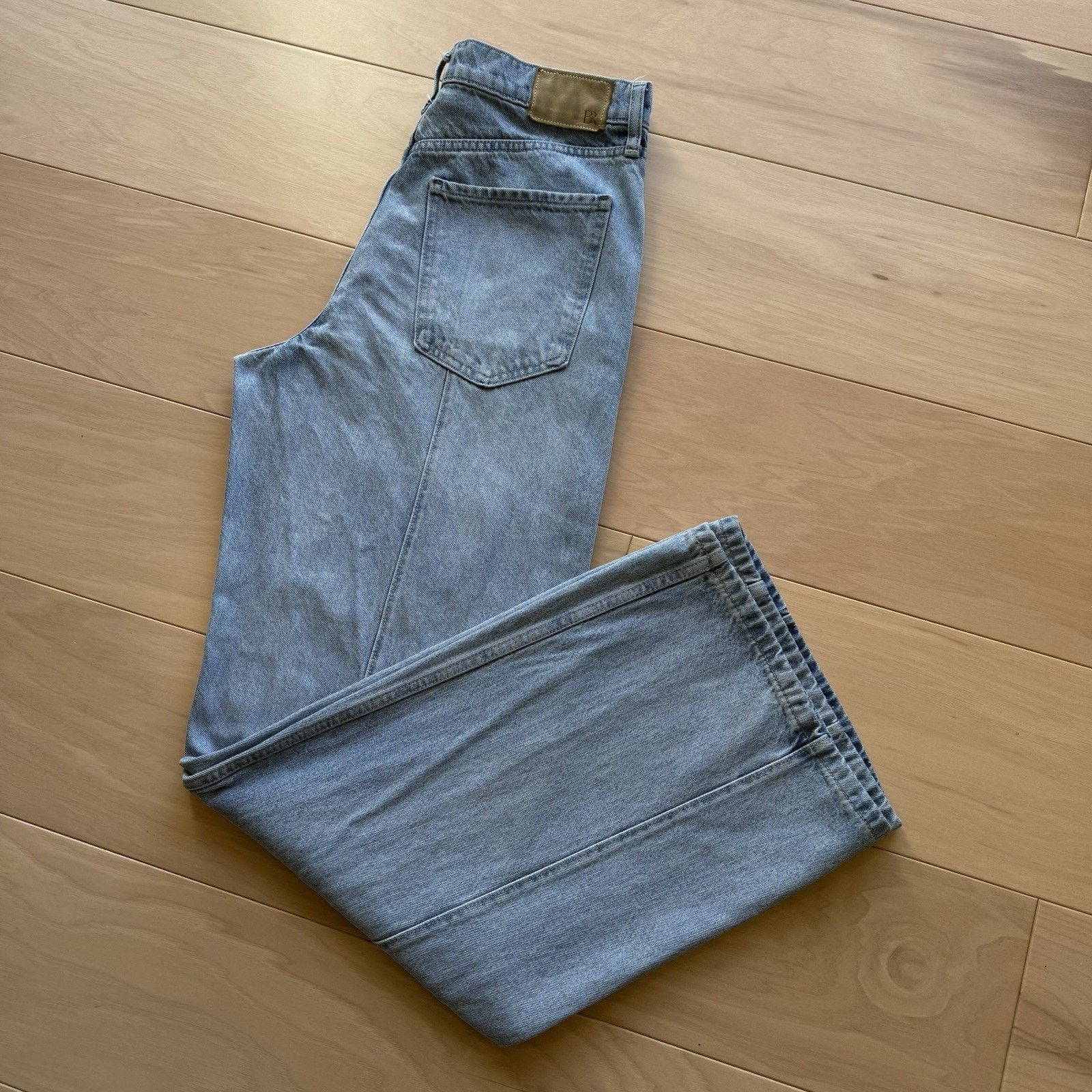 Banana Republic Banana Republic Pintuck Jeans Women's 30 Flare Bell Bottom Size 30" / US 8 / IT 44 - 9 Thumbnail