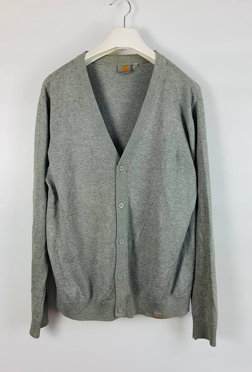 Carhartt Carhartt cardigan grey cotton L Size US L / EU 52-54 / 3 - 1 Thumbnail