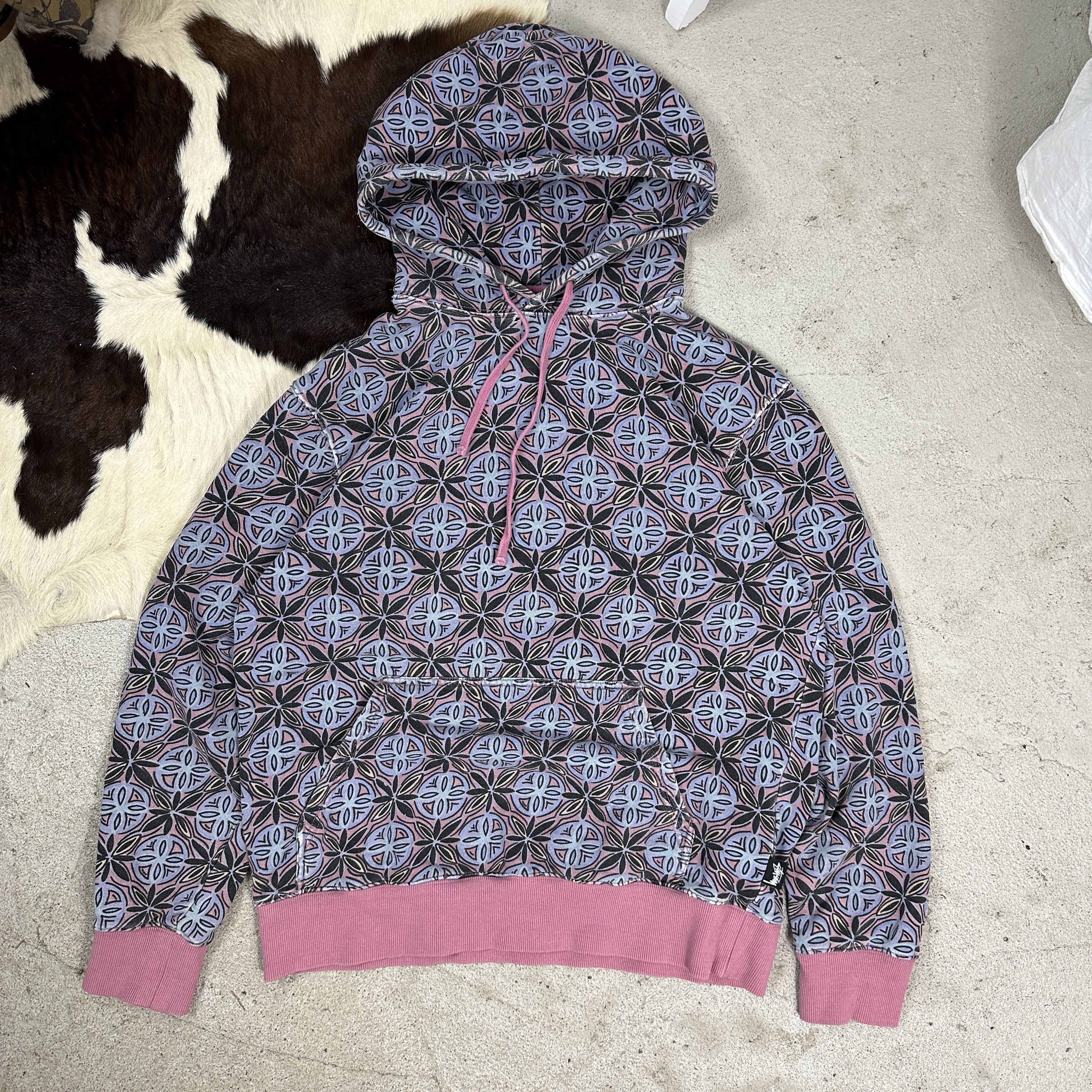 Stussy × Vintage Hoodie Stussy Blouse Size US M / EU 48-50 / 2 - 2 Thumbnail