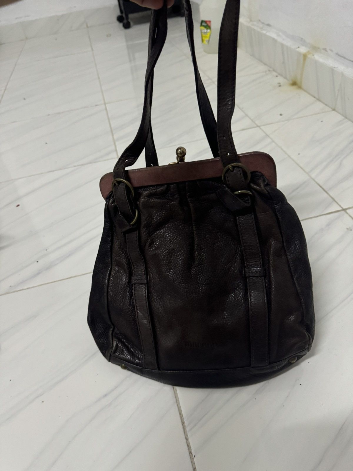 Designer × Miu Miu MIU MIU LEATHER SHOULDER BAG Size ONE SIZE - 10 Thumbnail