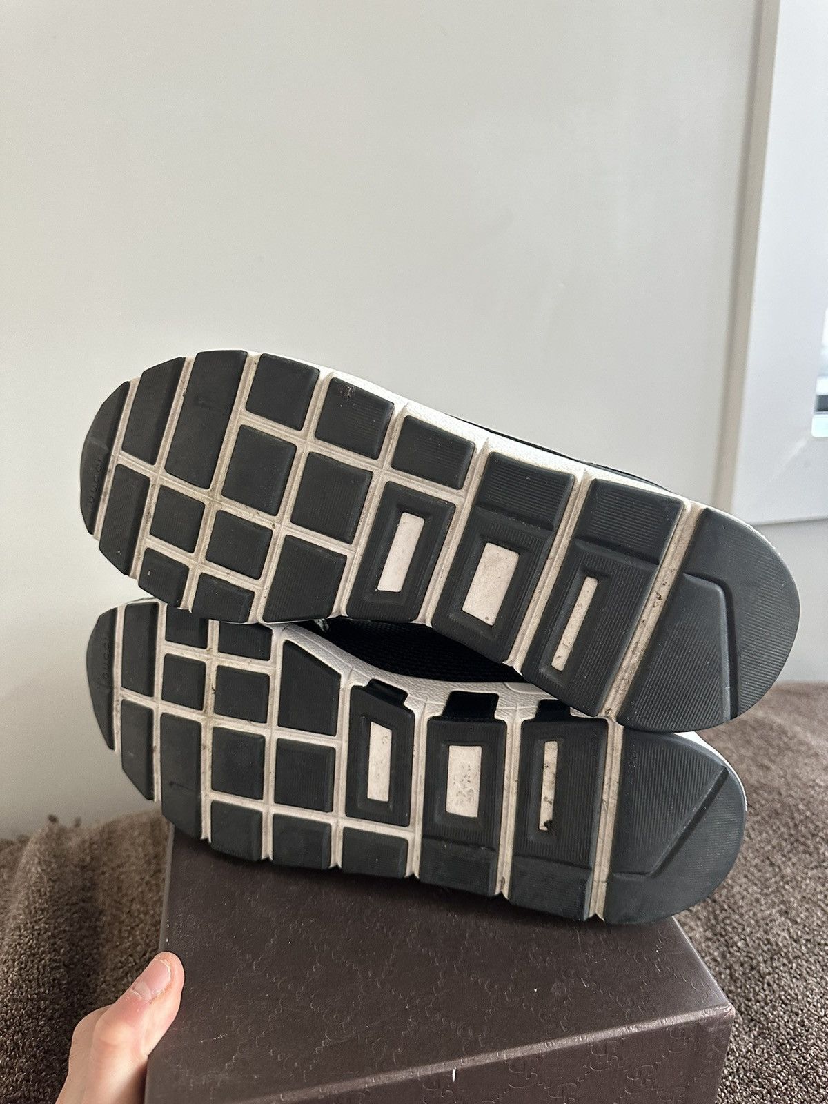 Gucci Gucci “Nero” Reflex Sneaker Size US 11 / EU 44 - 6 Thumbnail