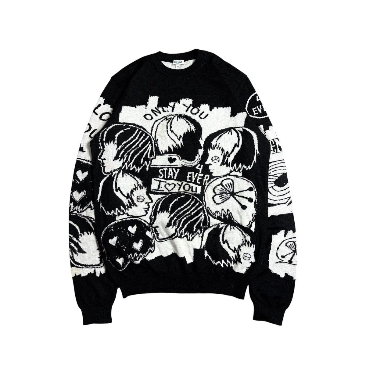 Kenzo Kenzo Musicians Jacquard Knitwear Size US M / EU 48-50 / 2 - 2 Thumbnail