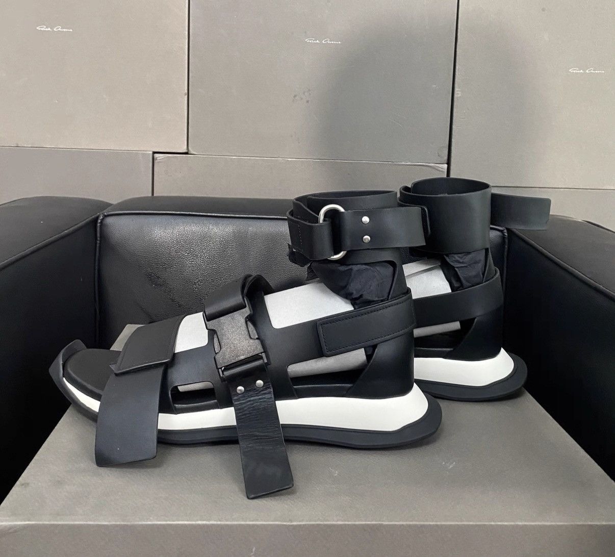 Rick Owens Rick Owens Tank Sole Sandals Size US 7 / EU 40 - 4 Thumbnail