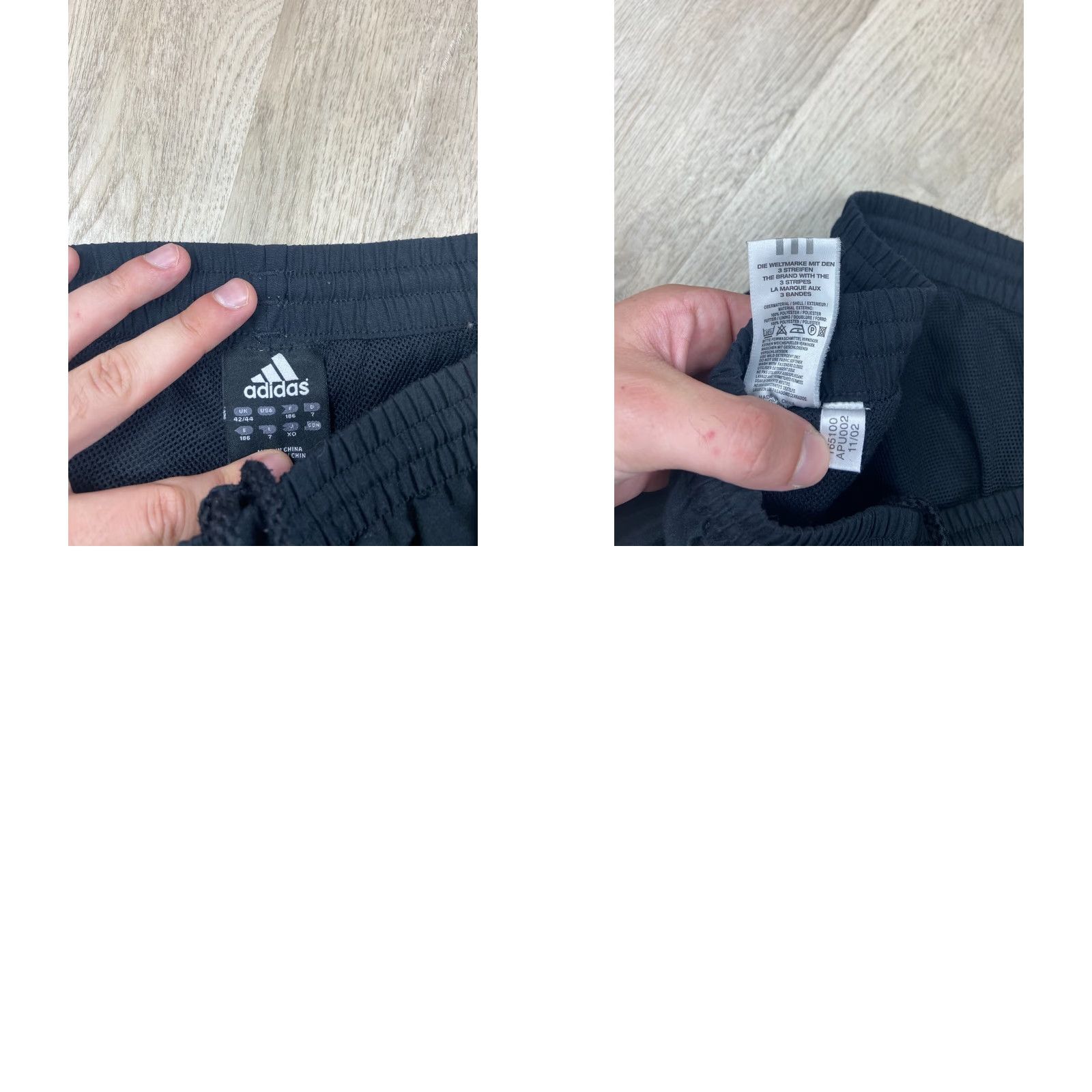 Adidas Adidas Tracksuit Jacket Pants L Mens Gray Vintage Set Includes Jacket Pants Shirt/Hoodie (adapt as one category: Tracksuit) Size 42R - 9 Thumbnail