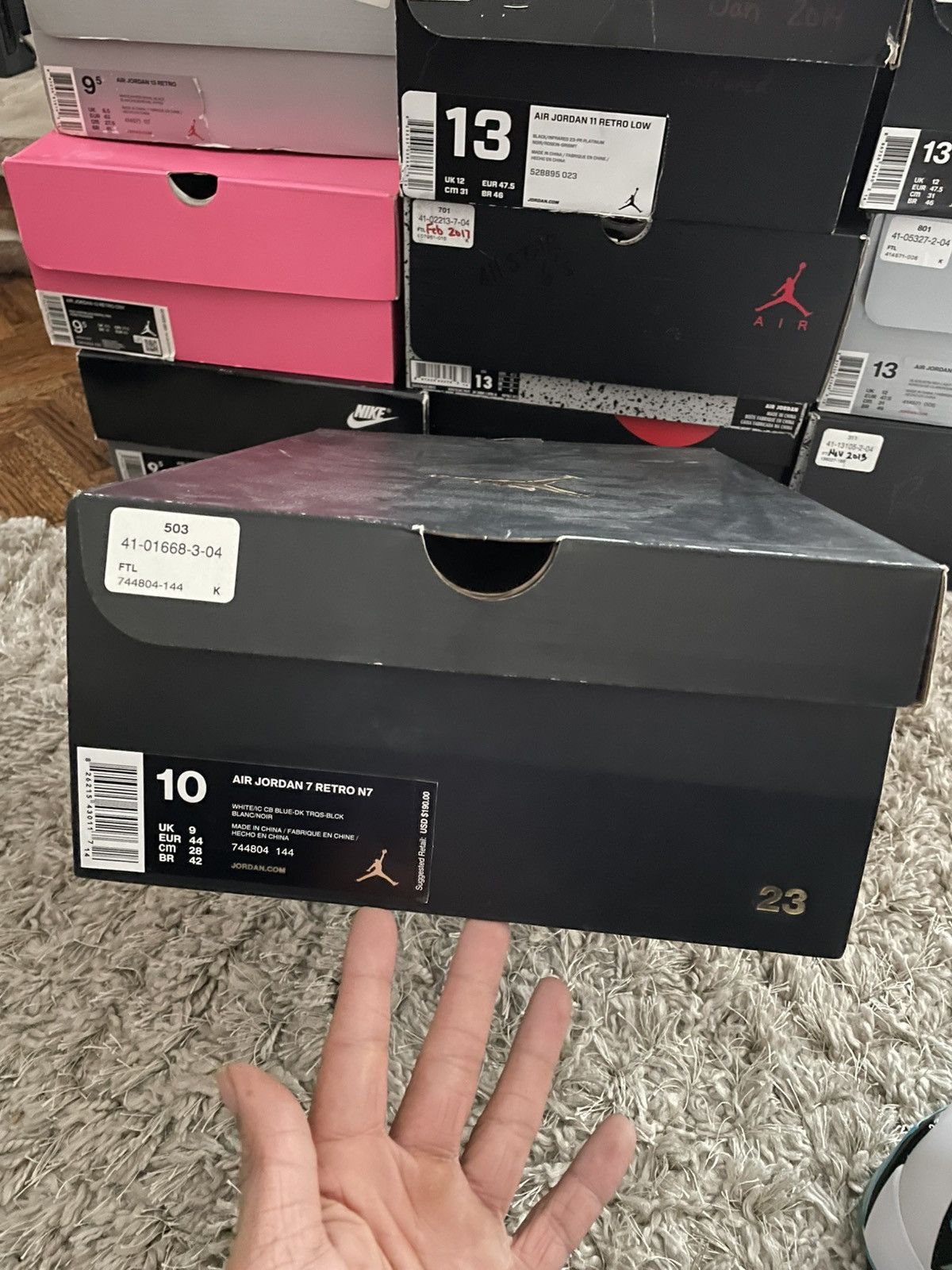 Jordan Brand Jordan 7 N7 Size US 10 / EU 43 - 9 Thumbnail