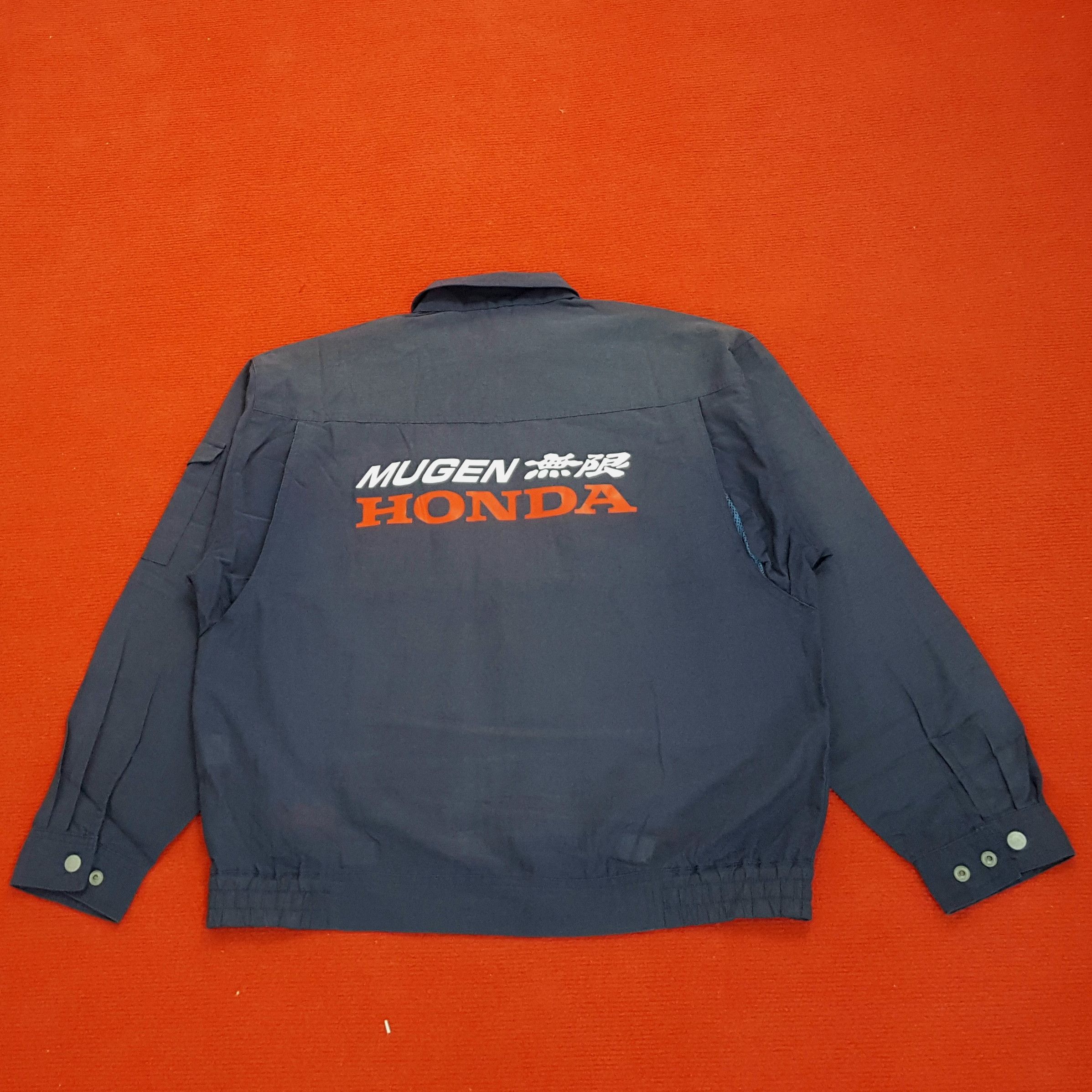 Japanese Brand × Vintage Mugen Honda Japanese Motorsports Custom Art Jacket Size US L / EU 52-54 / 3 - 1 Thumbnail