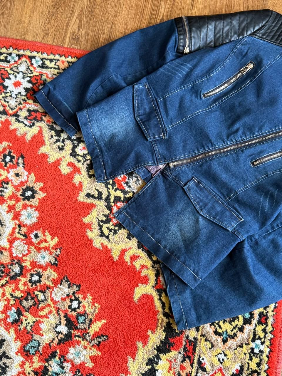 Japanese Brand Vintage 00's Archive Denim Tornado Mart Style Y2K Jacket Size US S / EU 44-46 / 1 - 6 Thumbnail