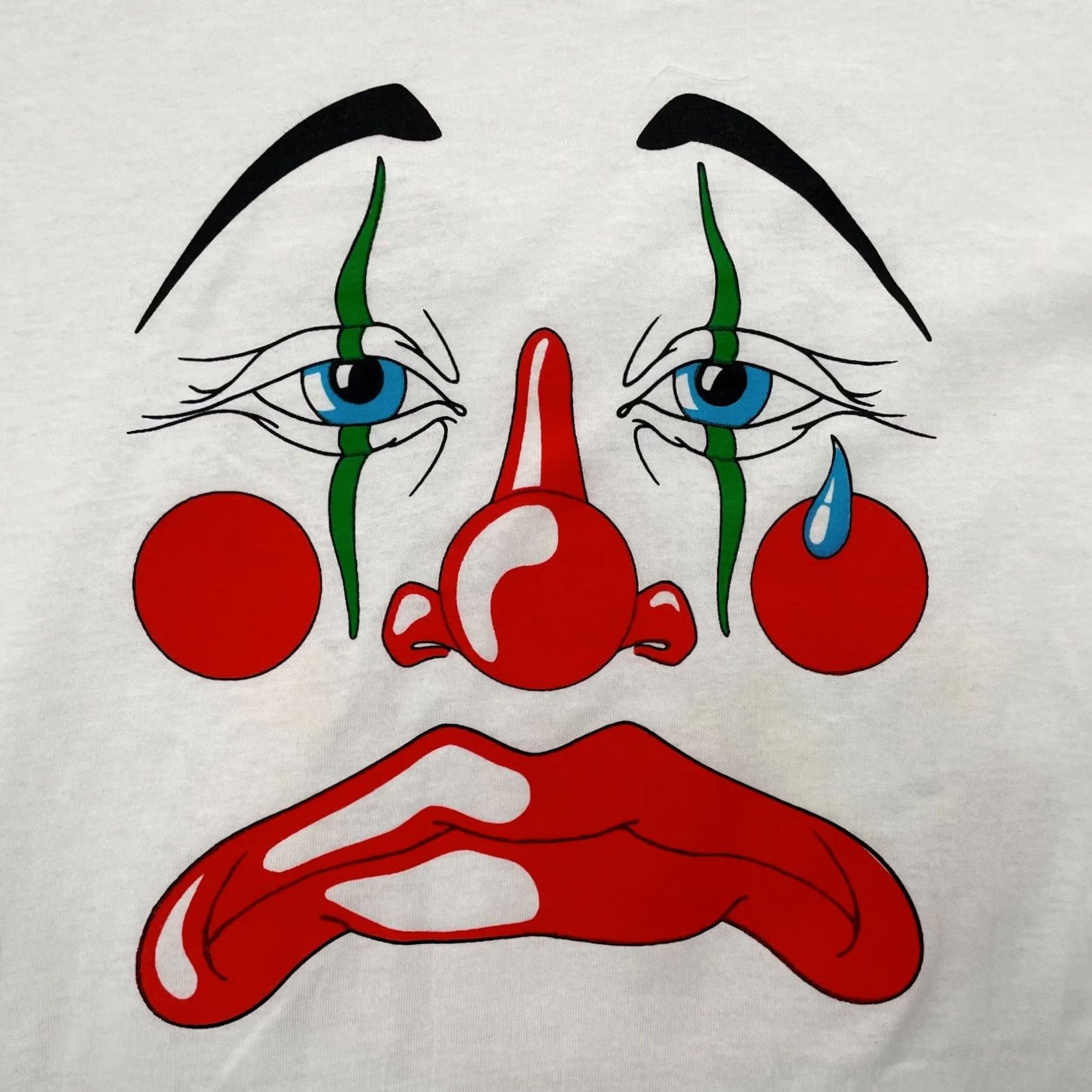 Vintage VINTAGE Smile Now Cry Later Shirt Adult 3XL White Dual Print Single Stitch 90s Size US XXL / EU 58 / 5 - 4 Thumbnail
