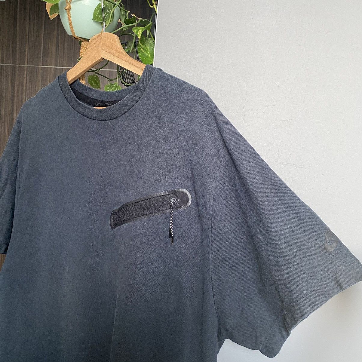 Nike Faded Nike Zipper Pocket Oversized ERD GRAIL TEE Size US XXL / EU 58 / 5 - 3 Thumbnail