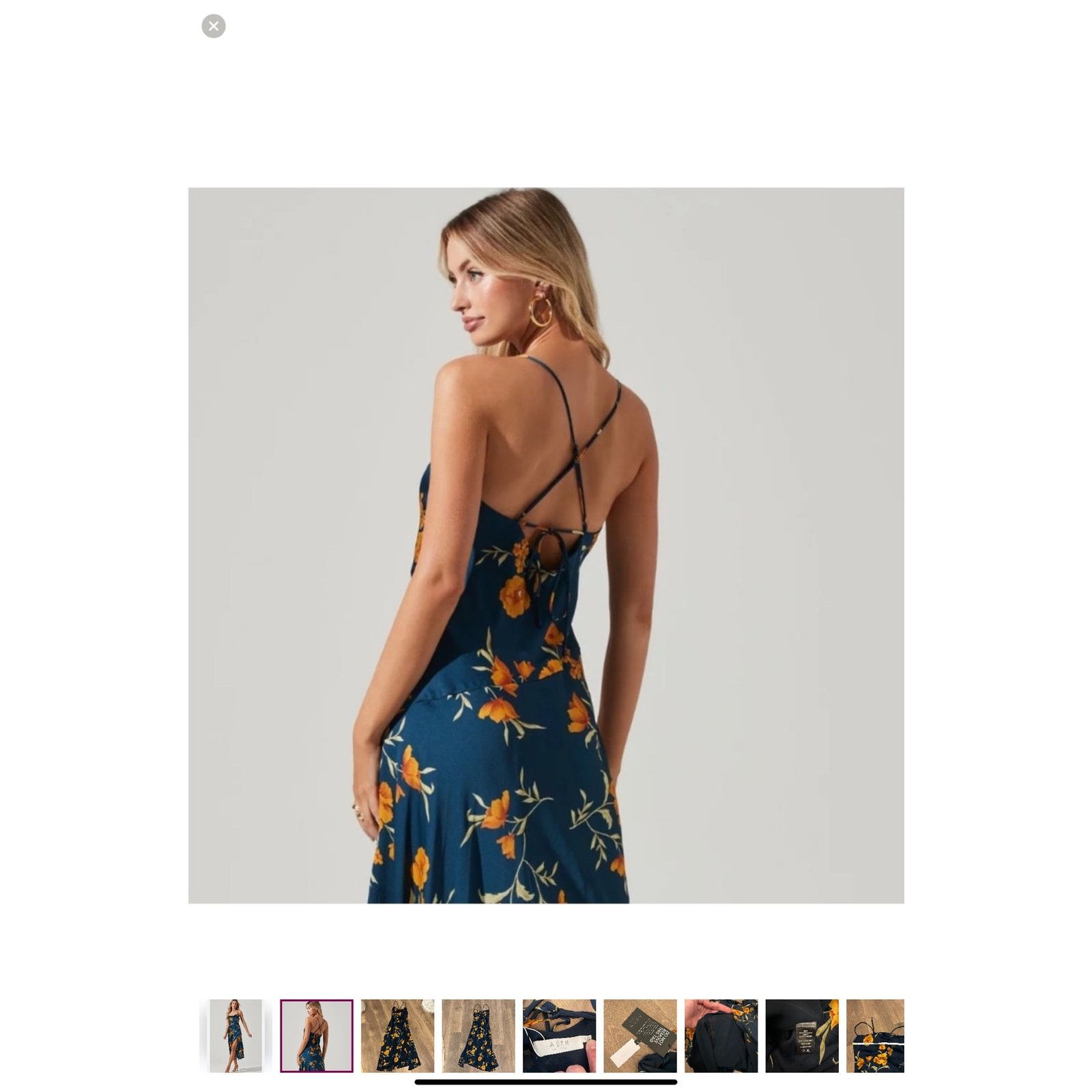 ASTR The Label Gaia midi dress, S