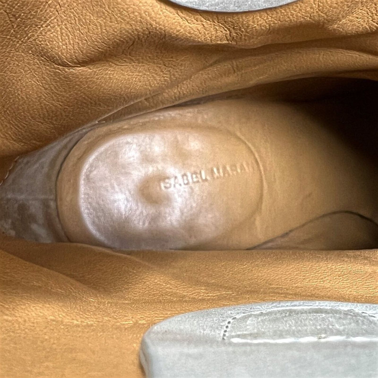 Isabel Marant Isabel Marant Lamsy Beige Leather Metal Toe Western Boots Size US 6 / IT 36 - 5 Thumbnail