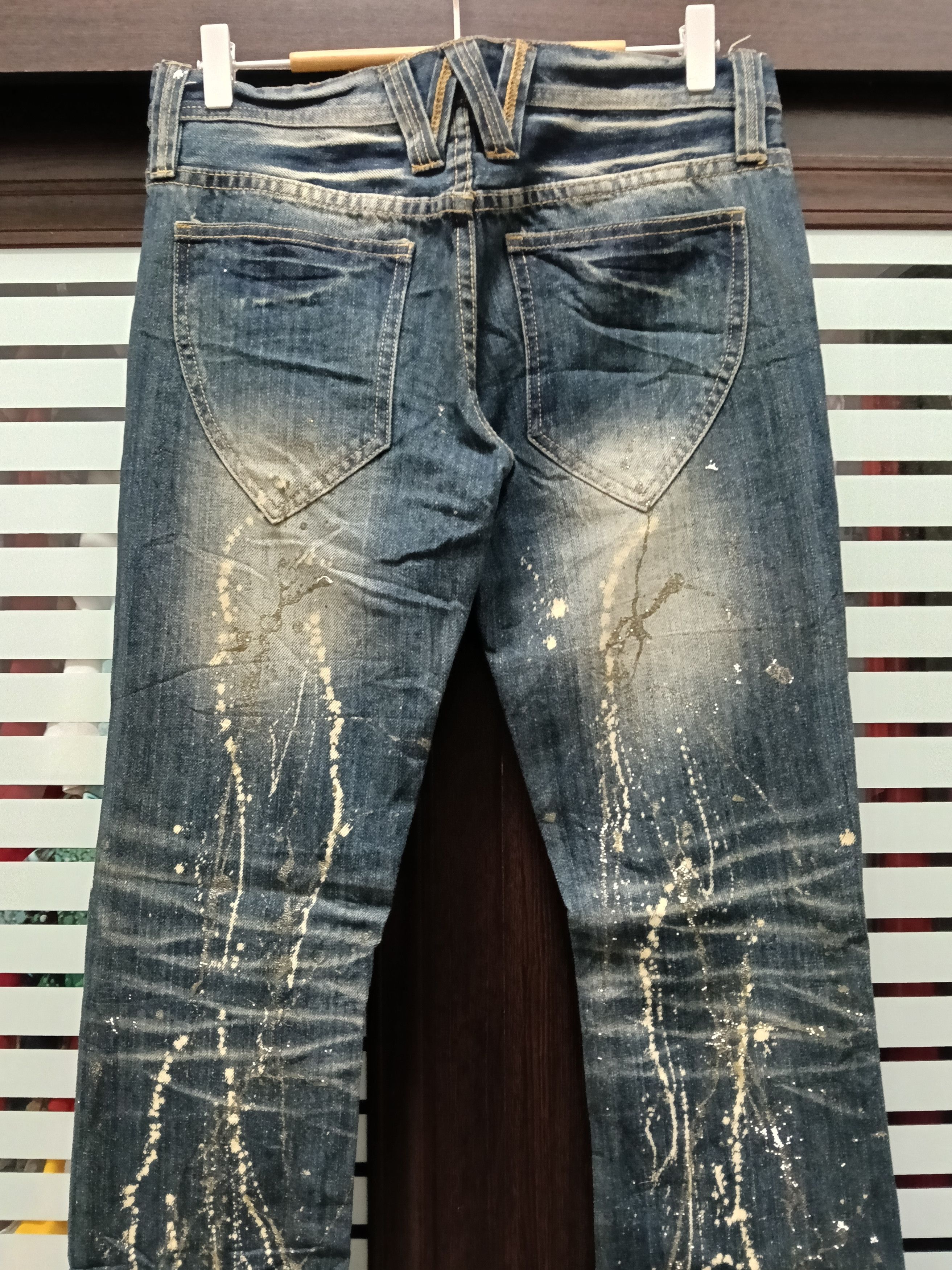Japanese Brand 💥Flared Bootcut Wild Party Japanese Denim💥 Size US 31 - 11 Thumbnail