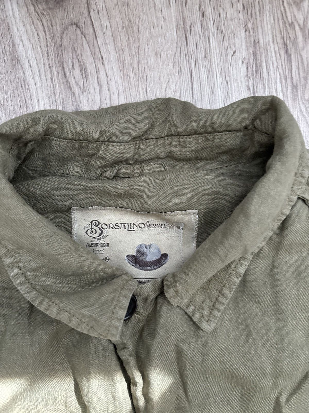 Borsalino Borsalino Linen Jacket Model 8369 - TG 48, Made in Italy Size US M / EU 48-50 / 2 - 10 Thumbnail