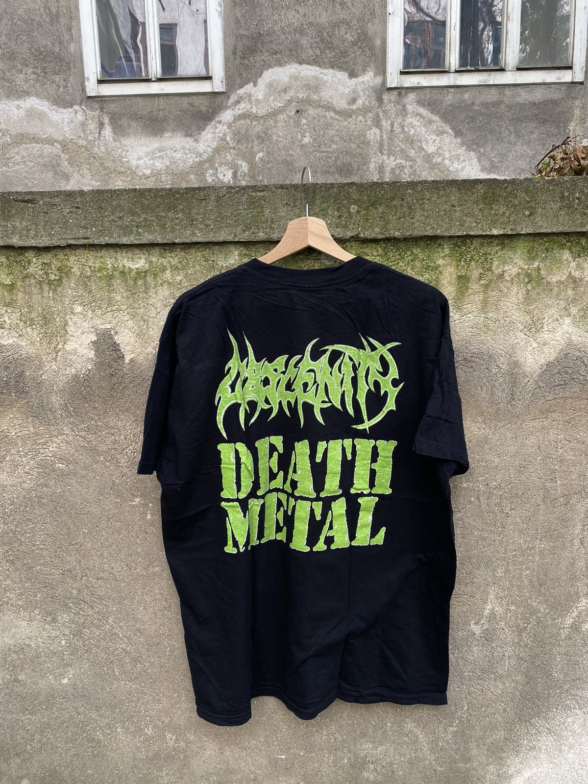 Band Tees × Vintage Vintage 1999 Obscenity German Dark Metal Death Tee Size US XL / EU 56 / 4 - 1 Thumbnail